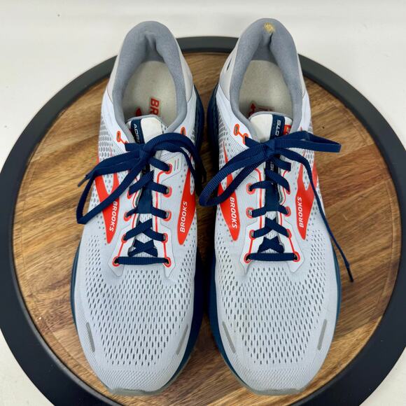 Brooks Adrenaline GTS 22 Running Shoes Gray Sneakers Men's Size 11.5 - Picture 5 of 8